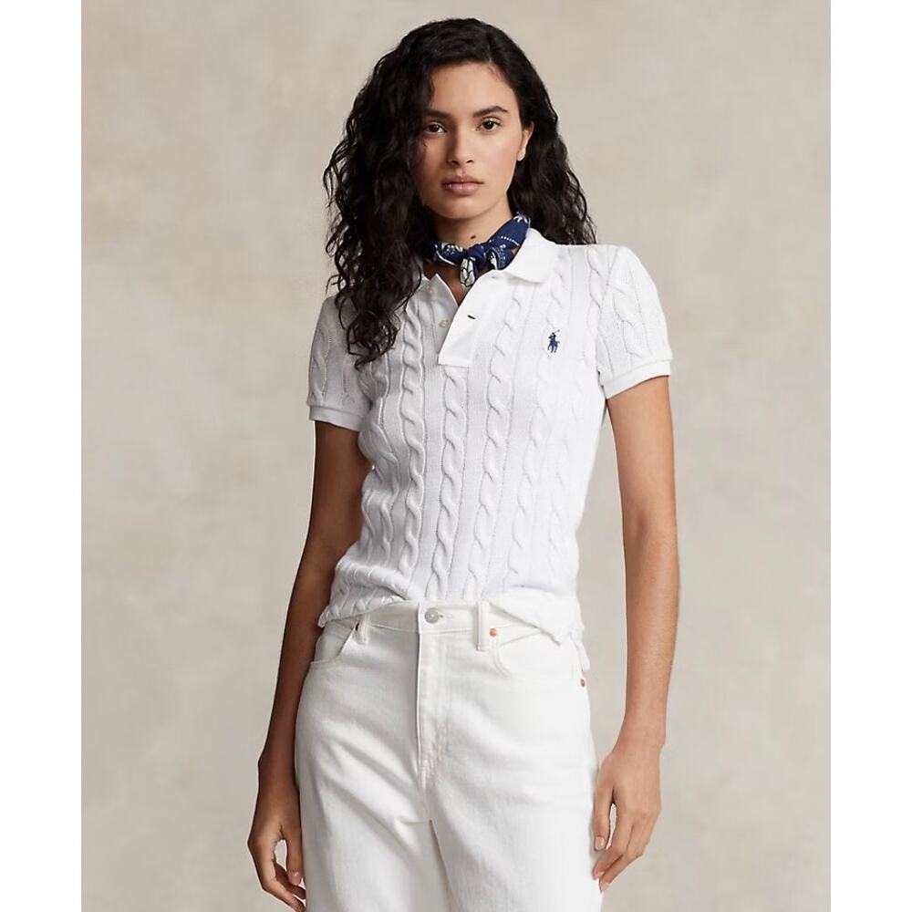 Polo Ralph Lauren Cable Knit polo XS